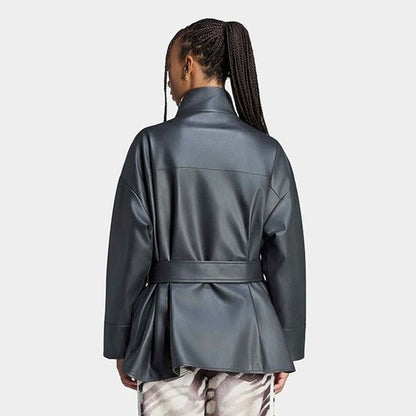 adidas originals ADILENIUM PLEATHER JACKET ﾌﾞﾗｯｸ