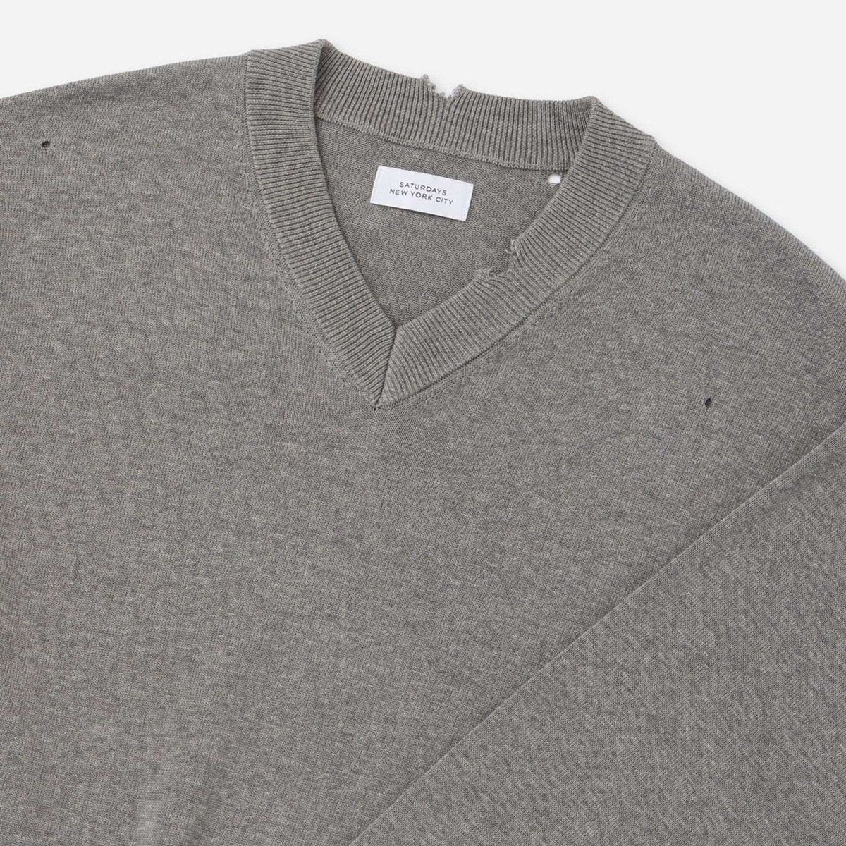 SATURDAYS NYC Charles Vintage V-Neck Sweater