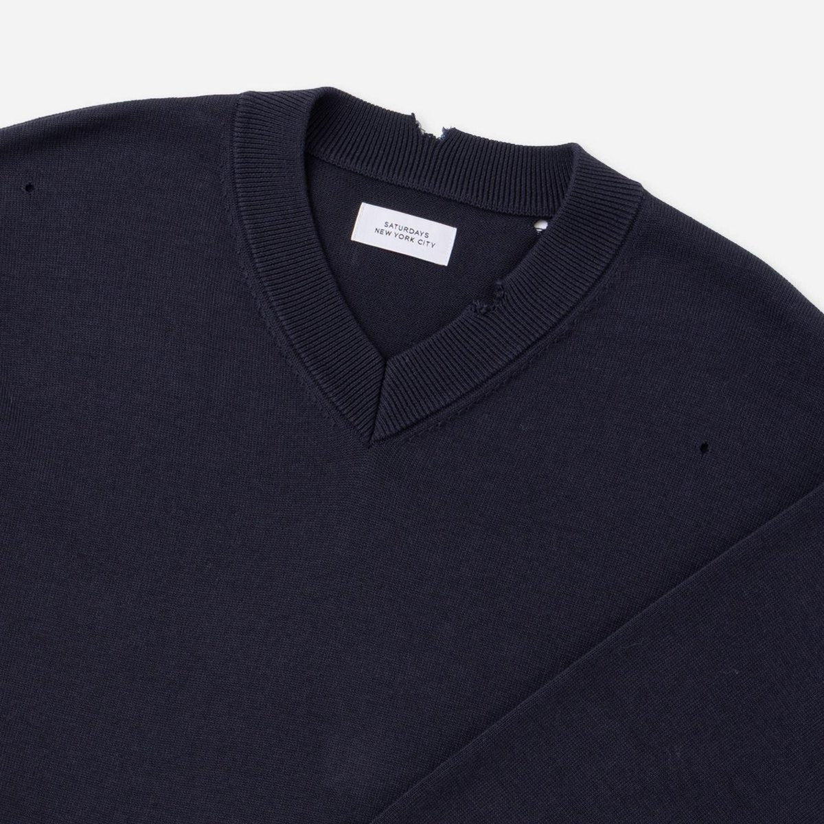 SATURDAYS NYC Charles Vintage V-Neck Sweater