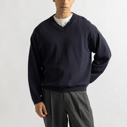 SATURDAYS NYC Charles Vintage V-Neck Sweater