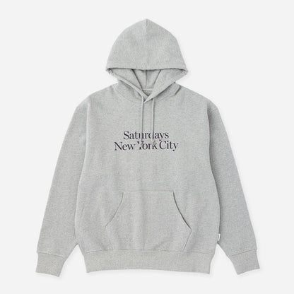 SATURDAYS NYC Ditch Miller Standard Hoodie Heathe Gray