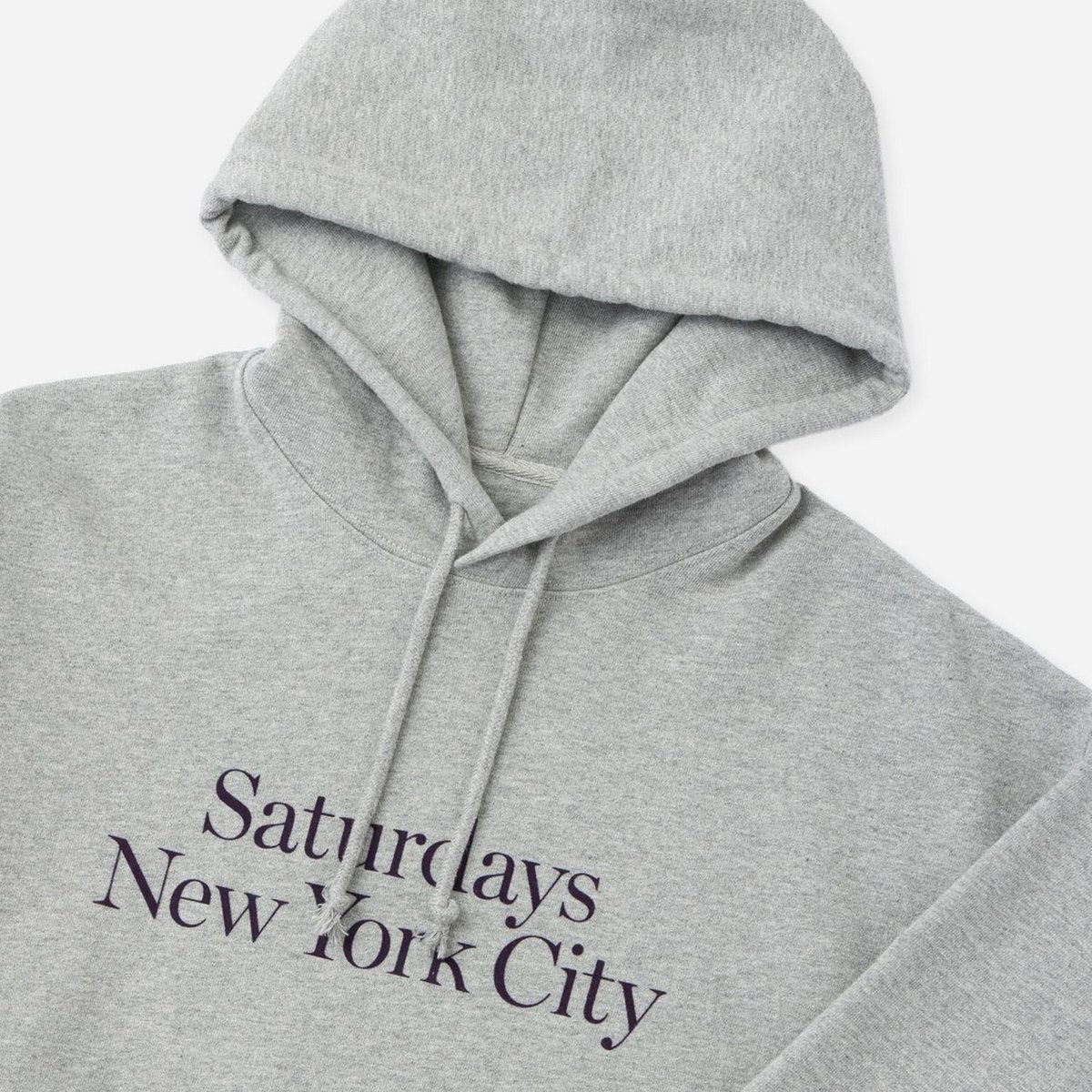 SATURDAYS NYC Ditch Miller Standard Hoodie Heathe Gray