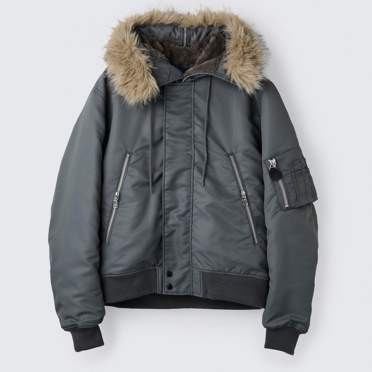 WILDTHINGS N-2B JACKET GRAY