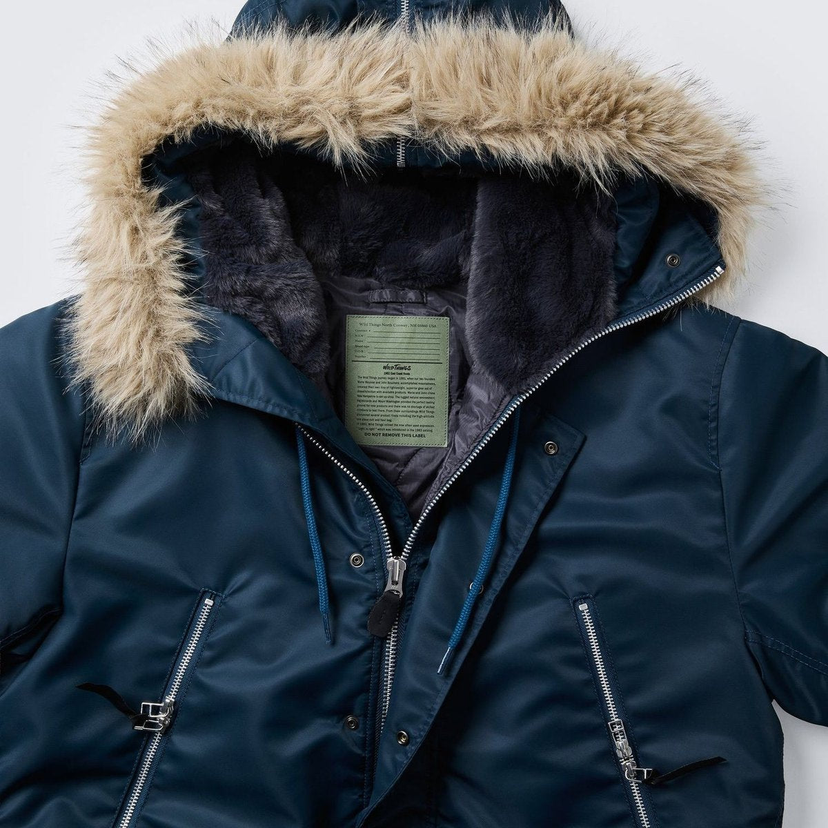 WILDTHINGS N-2B JACKET ENSIGN BLUE