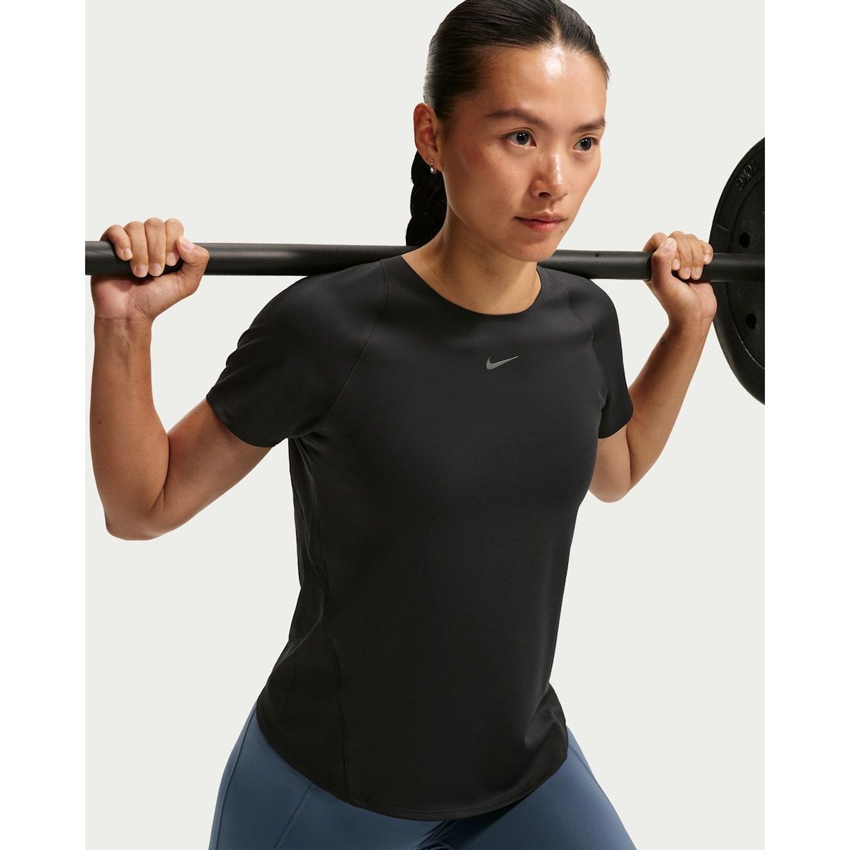 NIKE ナイキ AS W NK DF UNVRSA SS TOP BLACK/DK SMOKE GREY