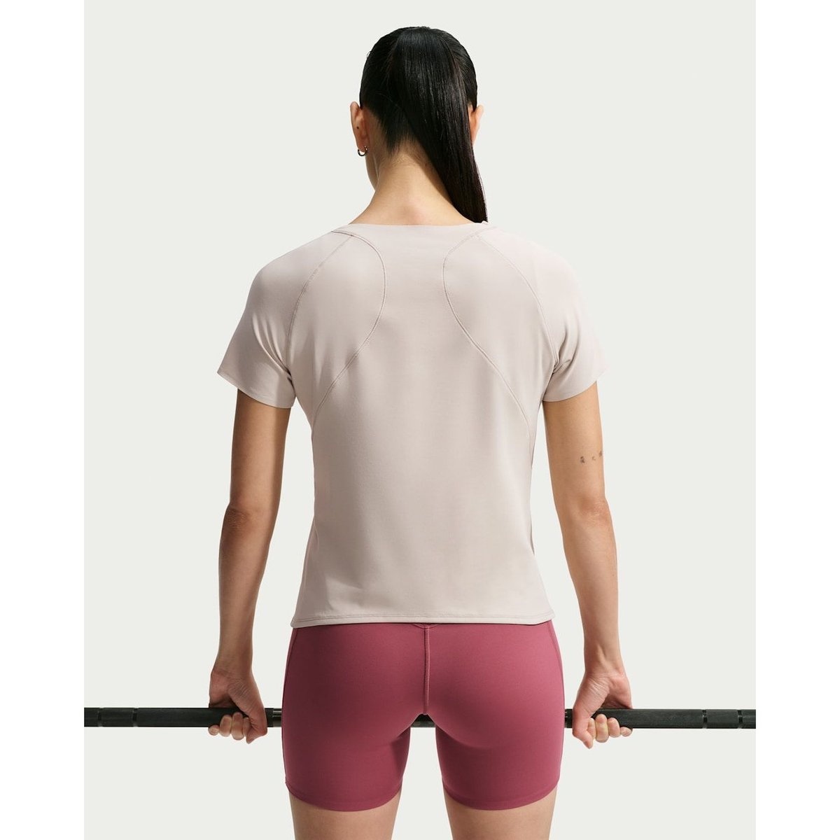 NIKE ナイキ AS W NK DF UNVRSA SS TOP CREAM II/COLLEGE GREY
