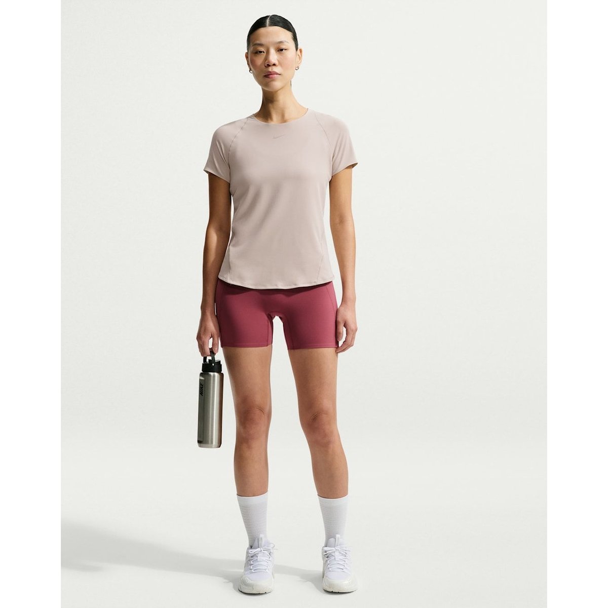 NIKE ナイキ AS W NK DF UNVRSA SS TOP CREAM II/COLLEGE GREY