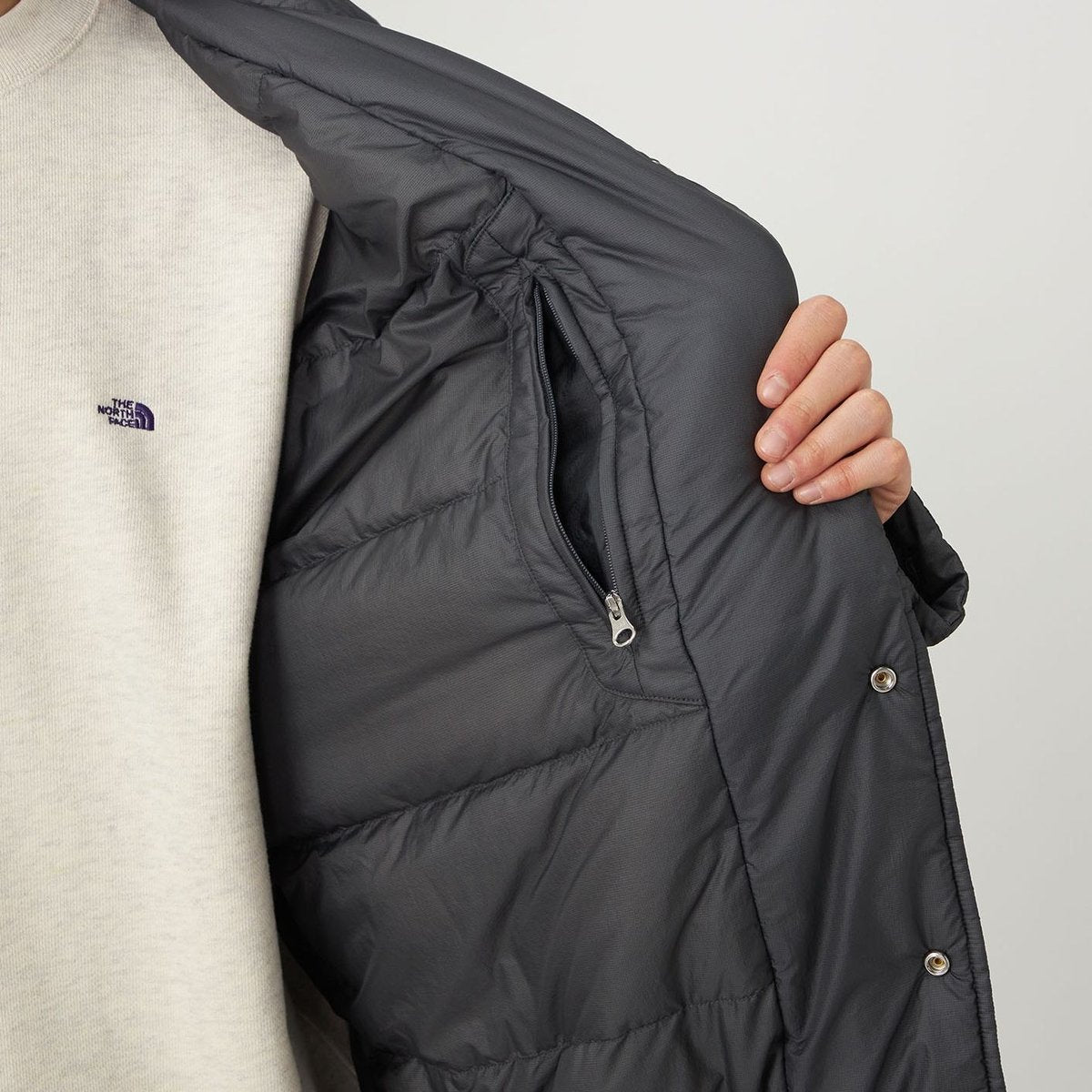 THE NORTH FACE Purple Label FLD DOWN COACH BLACK