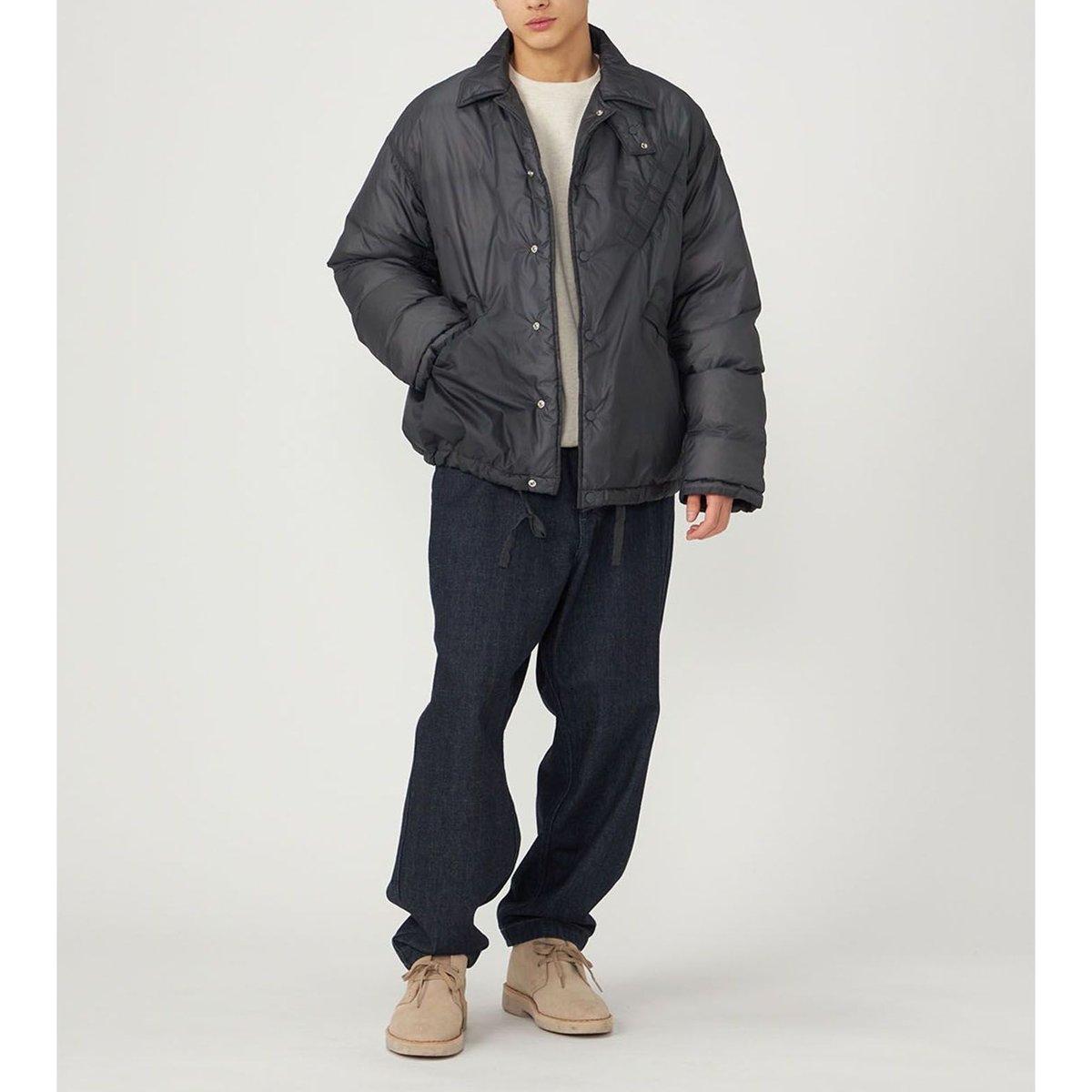 THE NORTH FACE Purple Label FLD DOWN COACH BLACK