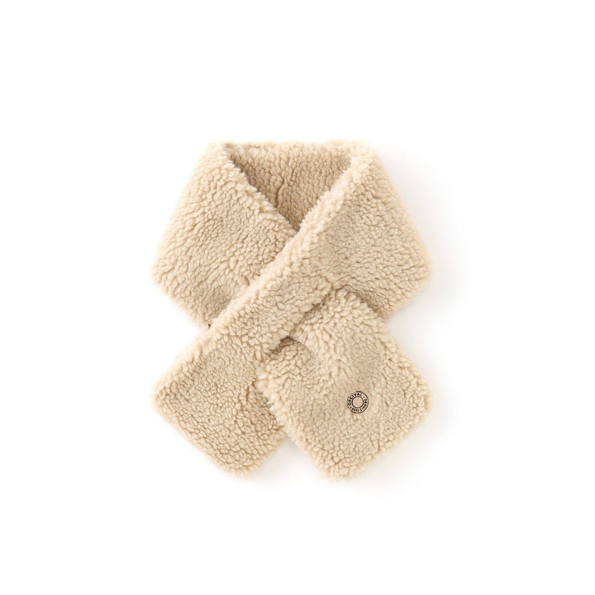 ORCIVAL BFF_BOA SCARF BEIGE