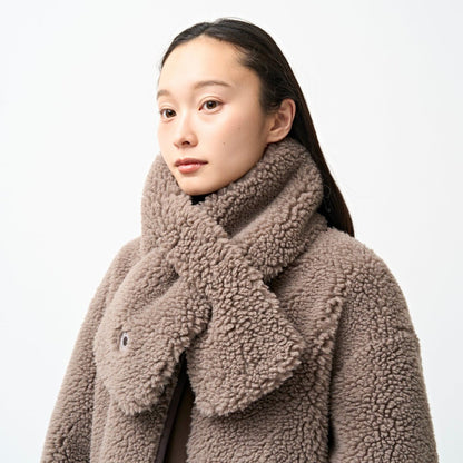 ORCIVAL BFF_BOA SCARF TAUPE