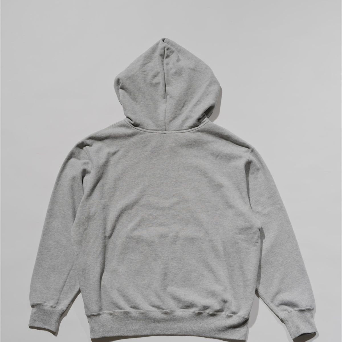 BOOKCLUB Vtg.Attached Hood Sweat Parka H.GRAY