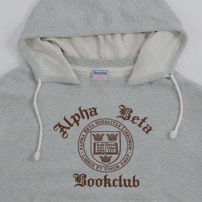 BOOKCLUB Vtg.Attached Hood Sweat Parka H.GRAY