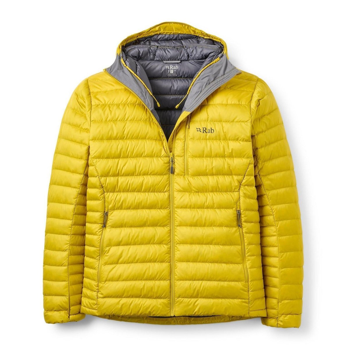 Rab Microlight Alpine Hoody Dark　Pollen