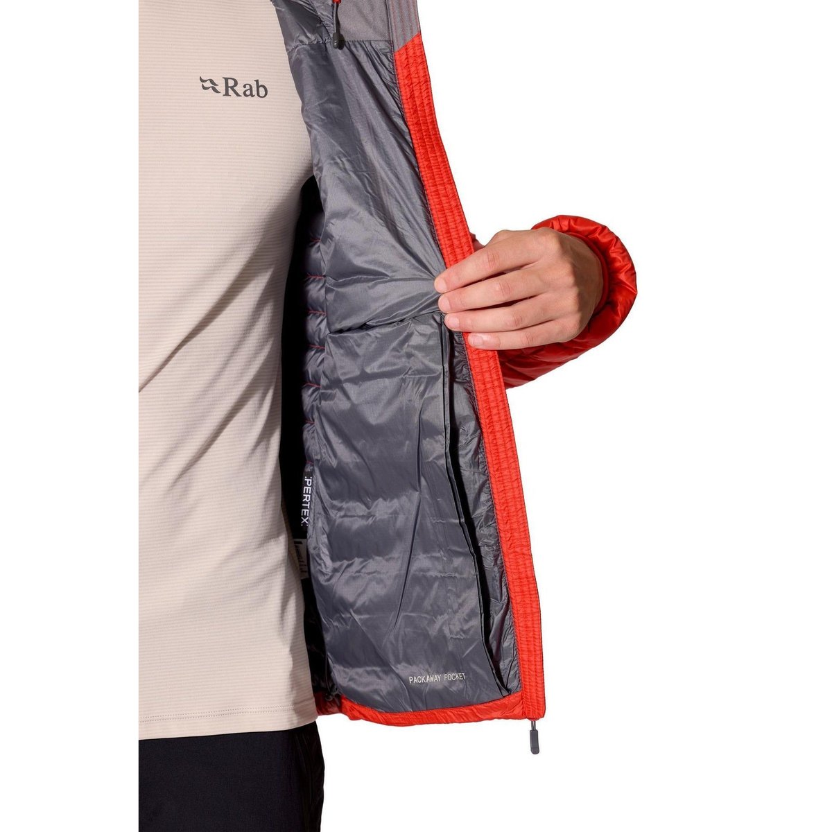 Rab Microlight Alpine Hoody Dark　Horizon