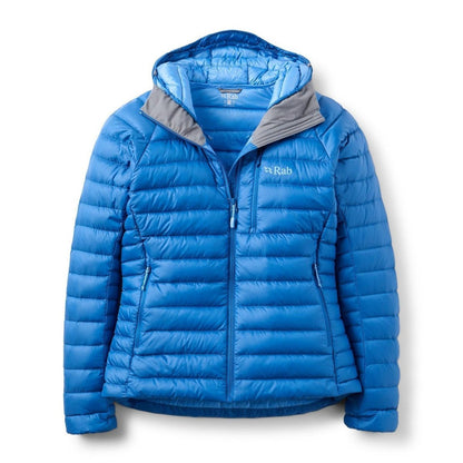 Rab Microlight Alpine Hoody Wmns Dark　Bluebird