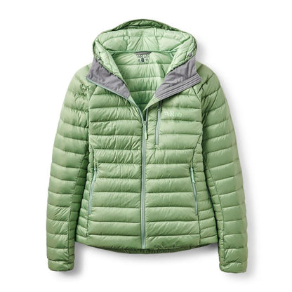 Rab Microlight Alpine Hoody Wmns Dark　Fig　Green