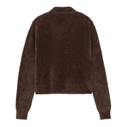 CARHARTT W L/S Maine Polo Sweater Palisander
