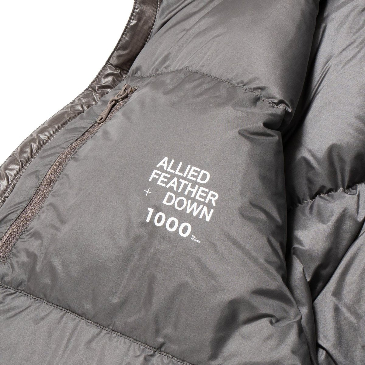 JUGEM VENTURER MD LAYER S/S DOWN GRAY