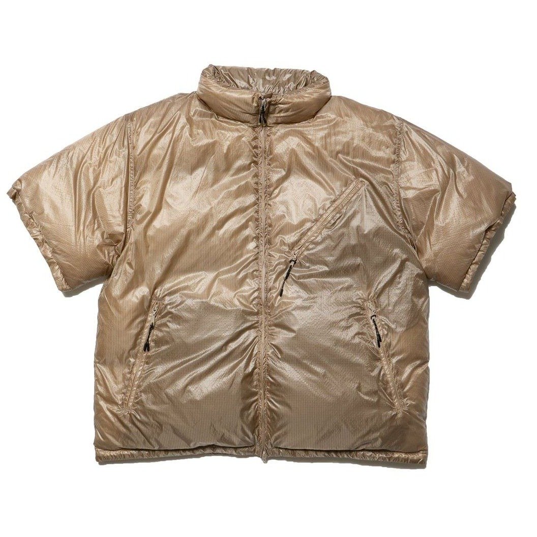 JUGEM VENTURER MD LAYER S/S DOWN BEIGE