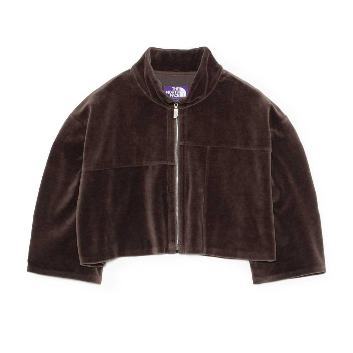 THE NORTH FACE Purple Label FLD VELOUR CROP BROWN