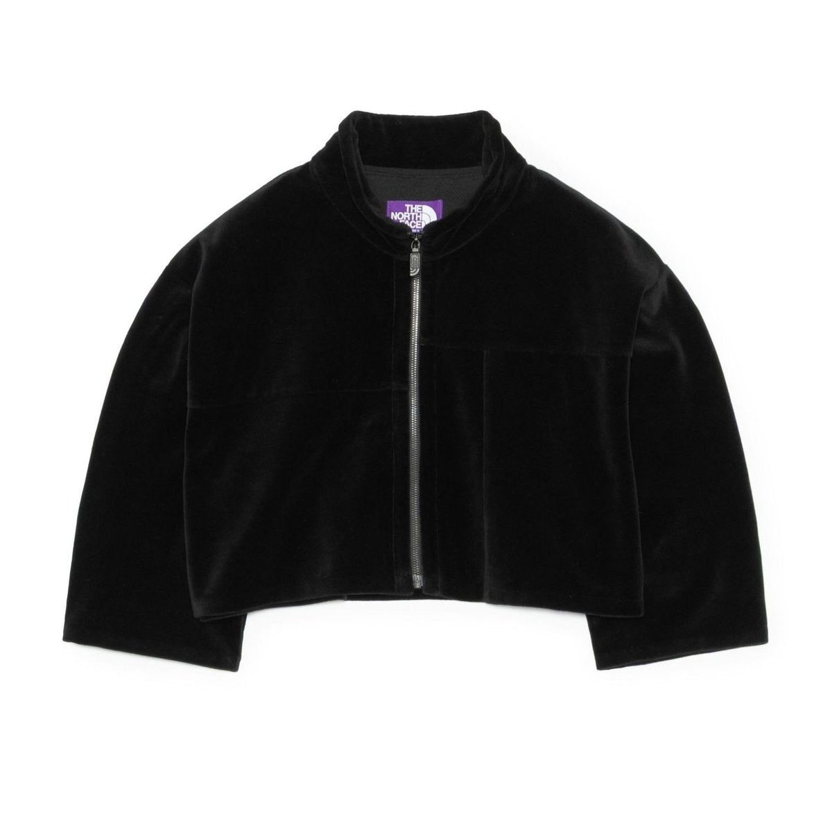 THE NORTH FACE Purple Label FLD VELOUR CROP BLACK