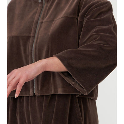 THE NORTH FACE Purple Label FLD VELOUR CROP BROWN
