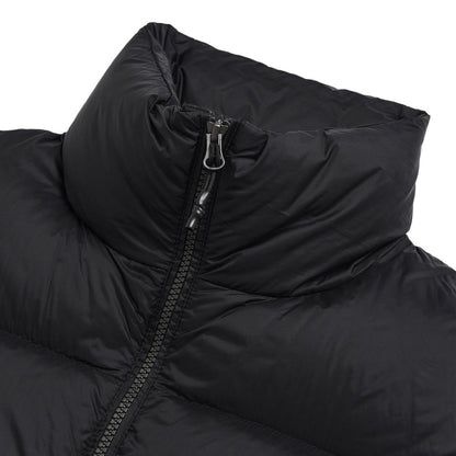 TAION HIGH-NECK DETACHABLE VOLUME DOWN JKT BLACK