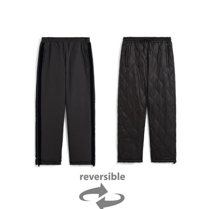 TAION REVERSIBLE RELAX DOWN PANTS D.BRN×D.BRN(LINE/NAV