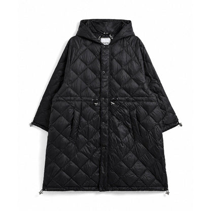 TAION CITY SLEEVE DOWN CAPE BLACK