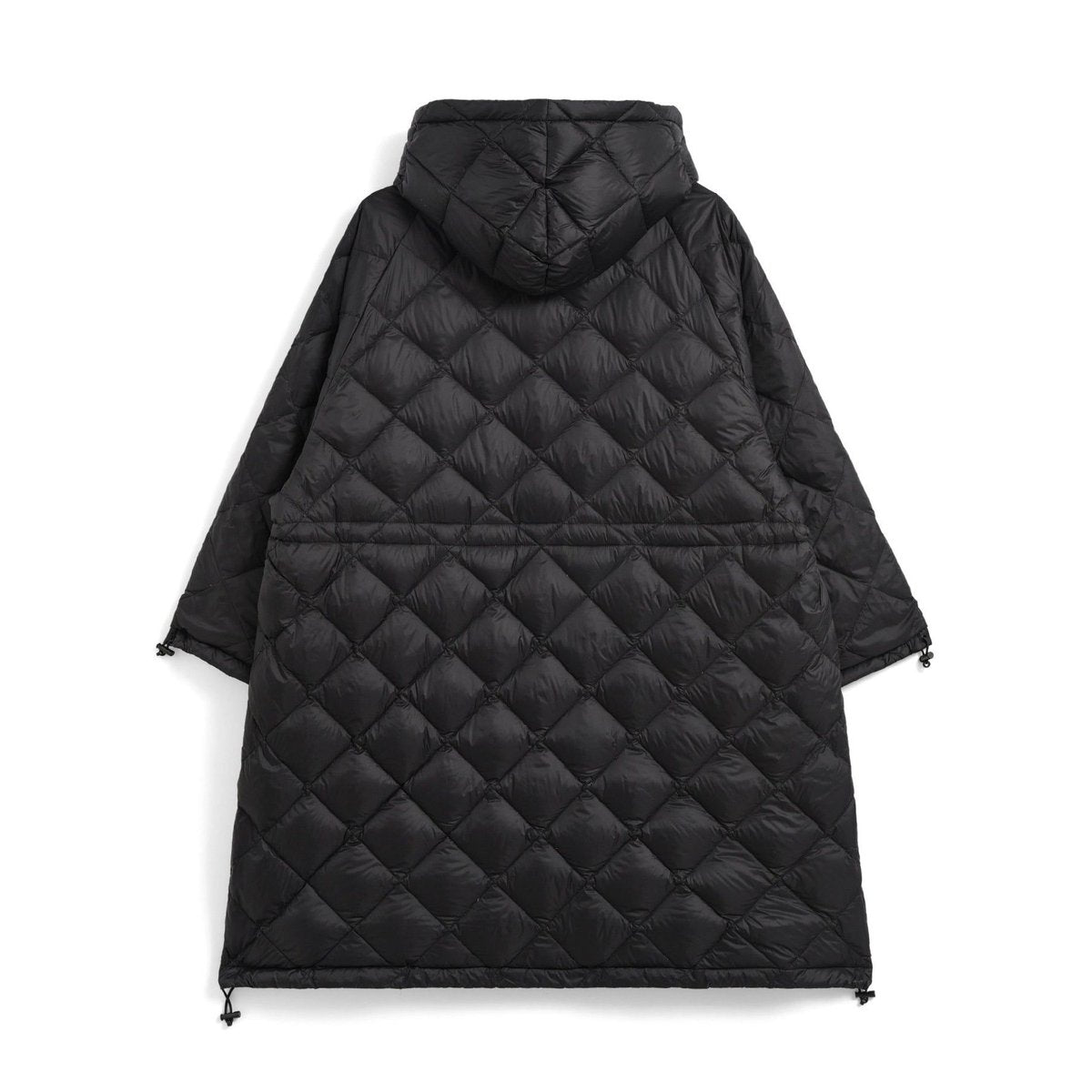 TAION CITY SLEEVE DOWN CAPE BLACK