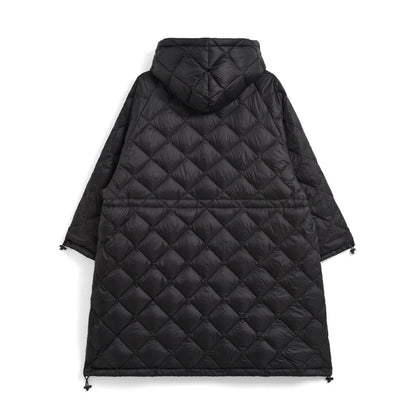 TAION CITY SLEEVE DOWN CAPE BLACK