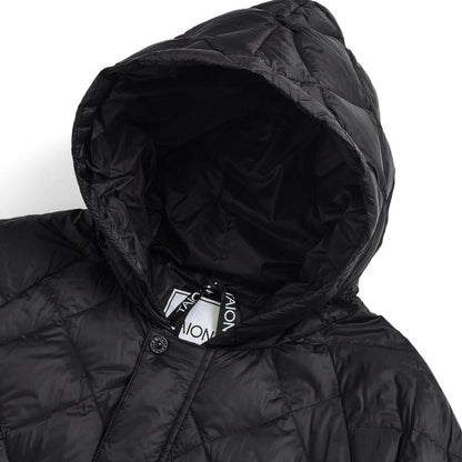 TAION CITY SLEEVE DOWN CAPE BLACK