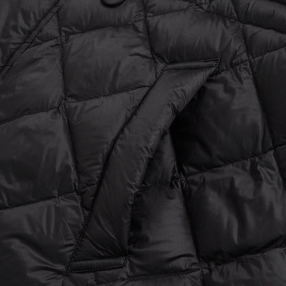TAION CITY SLEEVE DOWN CAPE BLACK