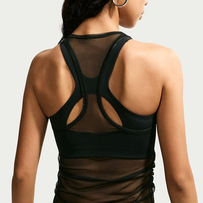 NIKE ナイキ ASWNKSTREETGFXSHEERTANK BLACK/WHITE