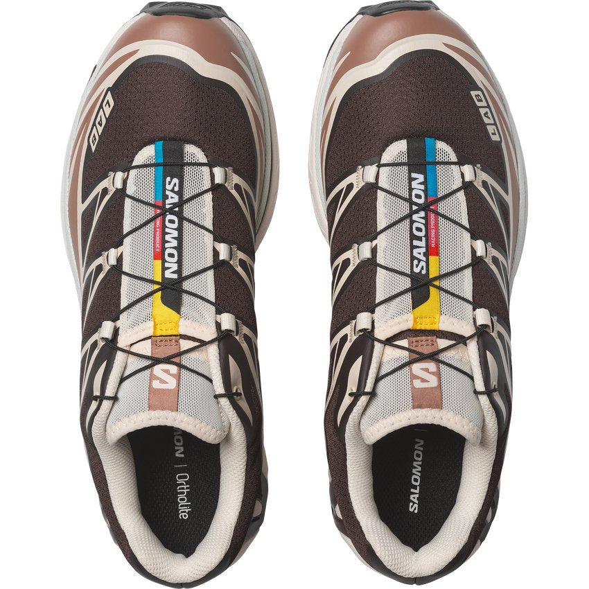 SALOMON XT-6 BLACK COFFEE/BURRO/BITTER CHOCOLATE