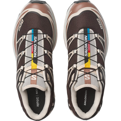 SALOMON XT-6 BLACK COFFEE/BURRO/BITTER CHOCOLATE