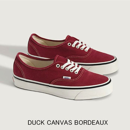 Vans LX AUTHENTIC 44 DUCK CANVAS BORDEAUX