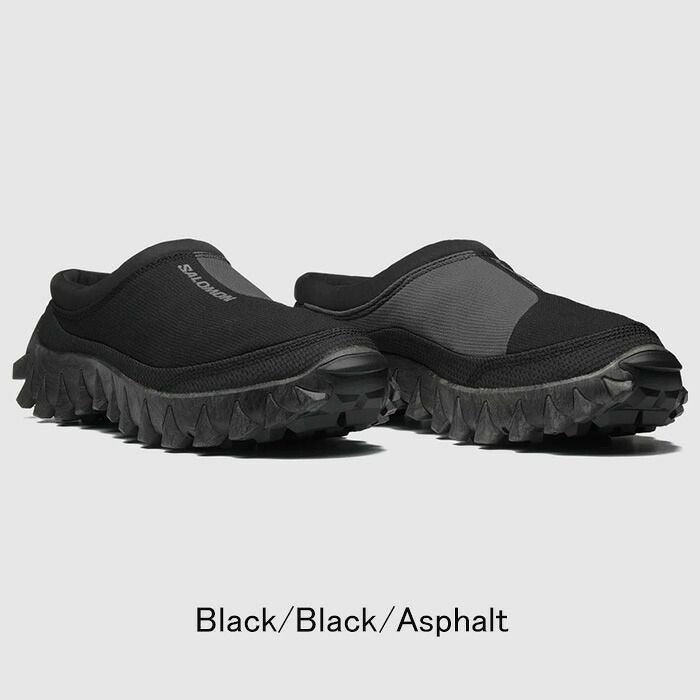 SALOMON SNOWCLOG BLACK/BLACK/ASPHALT