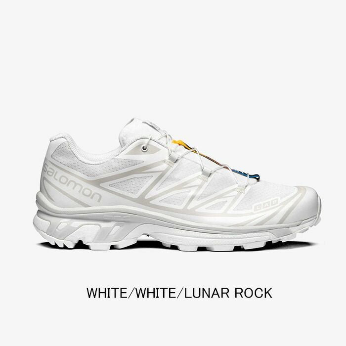 SALOMON XT-6 WHITE/WHITE/LUNAR ROCK