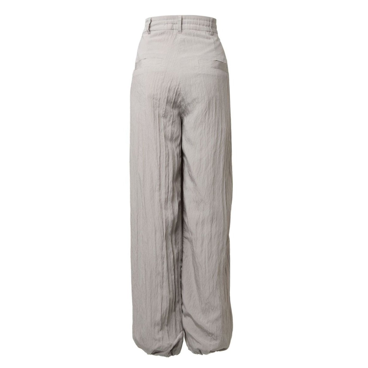 TW Satin Drawcord Pants LIGHT GRAY