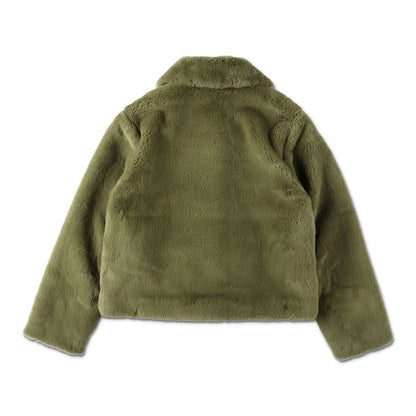 COOME FLUFFY JACKET GREEN