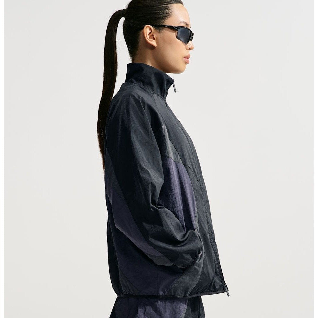NIKE ナイキ AS W NK STREET TRACK JKT BLACK/GRIDIRON/ANTHR