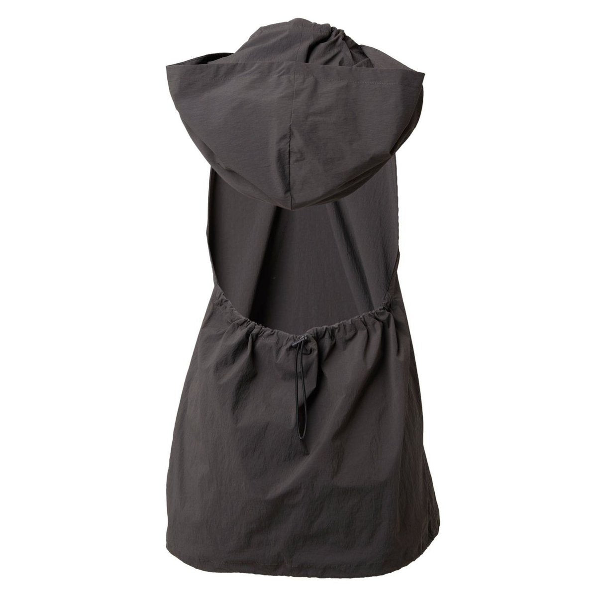 Hoodie Nylon Tops TW6SS-017_TW CHARCOAL