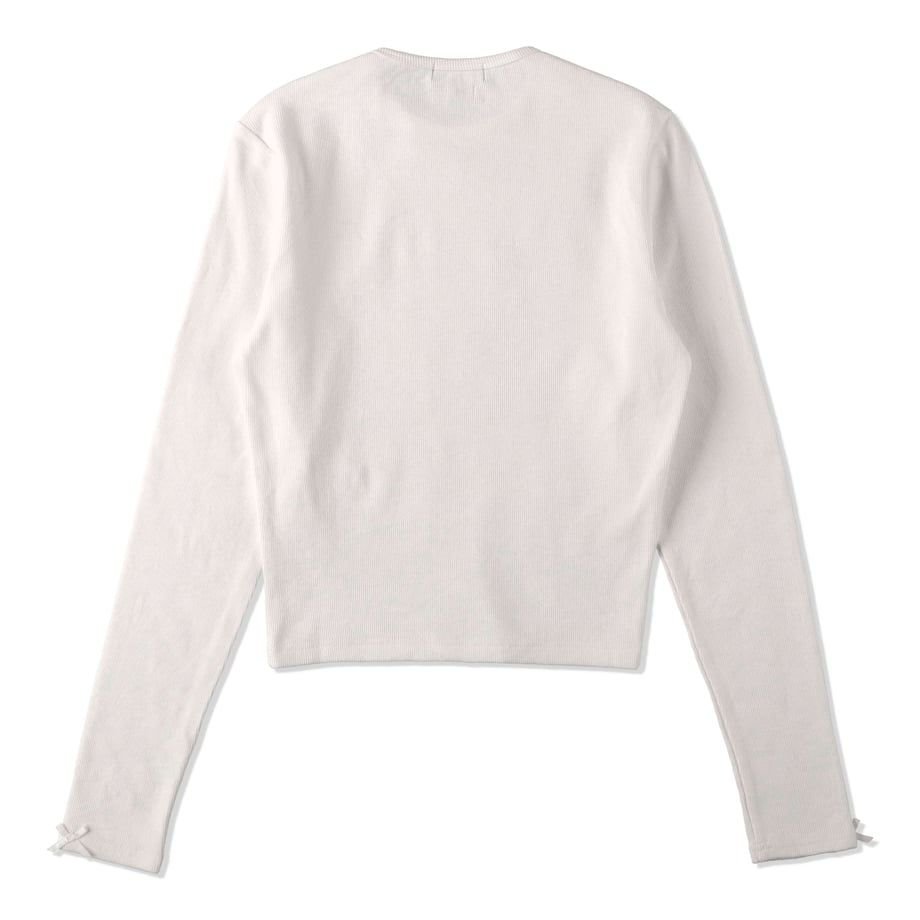 COOME BABY LS TEE OFF WHITE