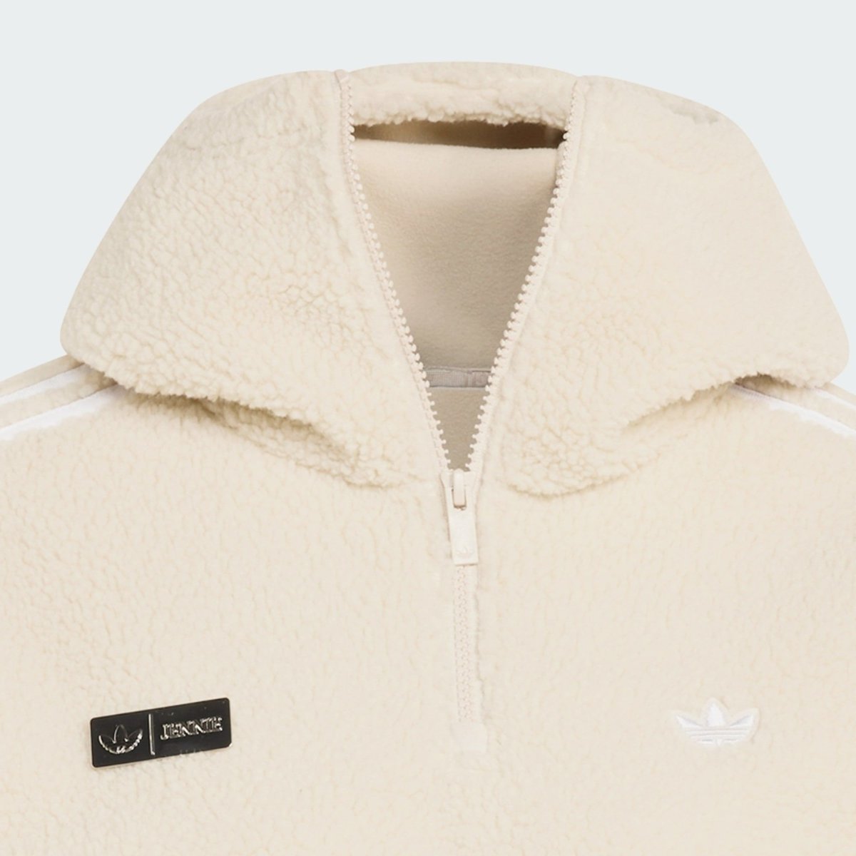 adidas originals ｢ADILUNA SEASON 2 x JENNIE｣HOODED FLE JKT ｸﾘｱﾌﾞﾗｳﾝ