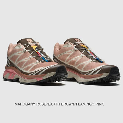 SALOMON XT-6 MAHOGANY ROSE/EARTH BROWN/FLAMINGO PINK