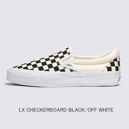 Vans SLIP-ON REISSUE 98 LX CHECKERBOARD BLACK/OFF WHIT