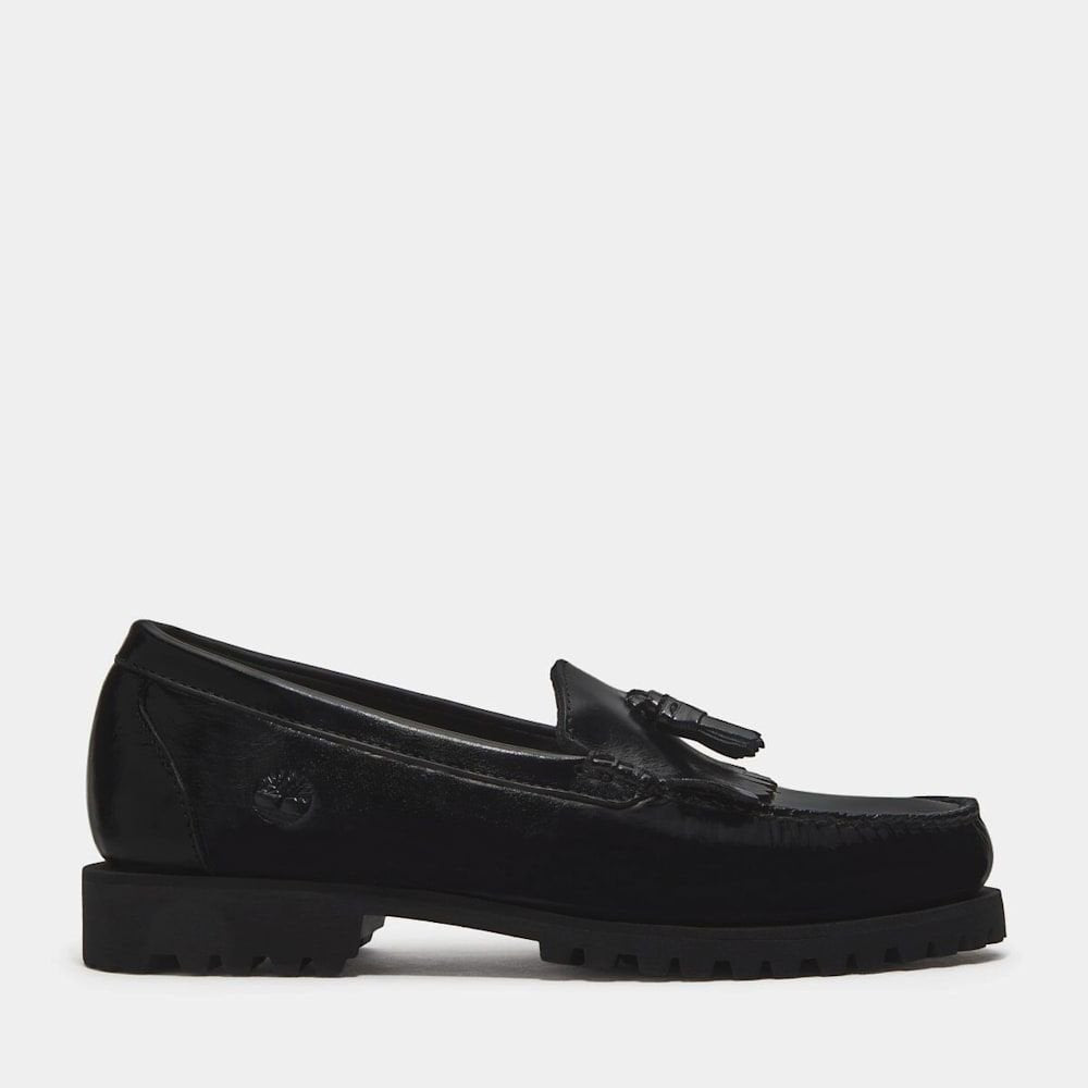 Timberland AUTHENTIC LOAFER LUG FULL GRAIN LEATHER BLACK