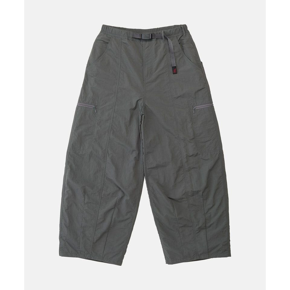 Gramicci NYLON LOOSE BALLOON PANT CARBON